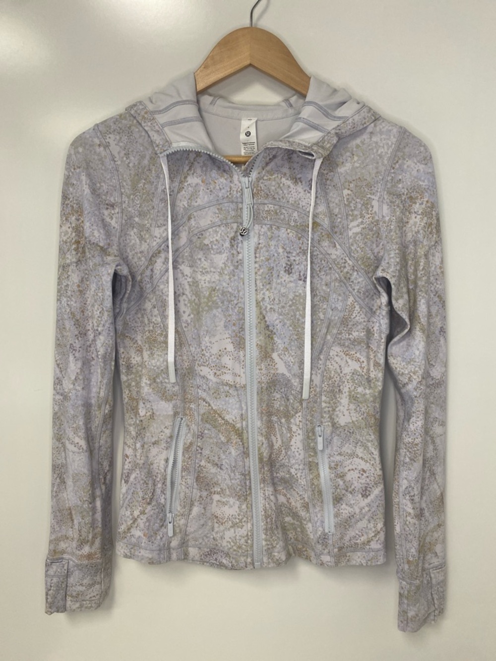 Lululemon Patterned Zip Hoodie Jacket